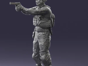 soldier 0510 3D Model