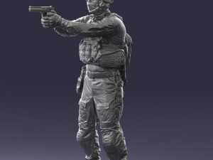 soldier 0510 Model 3D