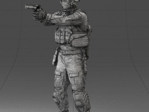 soldier 0510 Model 3D