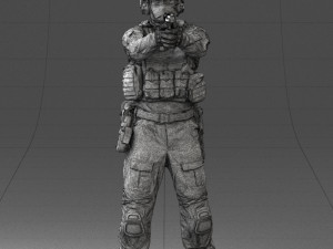 soldier 0510 Model 3D