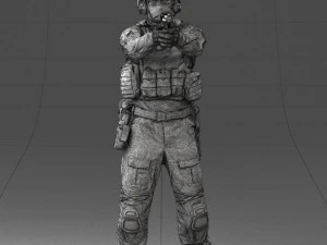 soldier 0510 3D Model