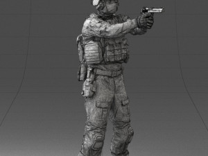 soldier 0510 Model 3D