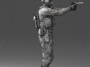 soldier 0510 Model 3D