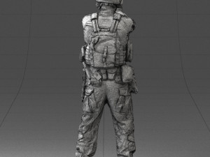 soldier 0510 Model 3D