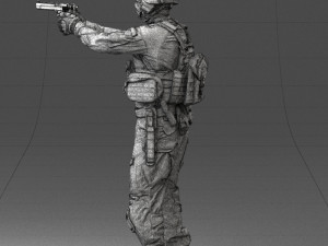 soldier 0510 Model 3D
