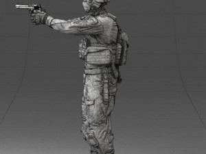 soldier 0510 Model 3D
