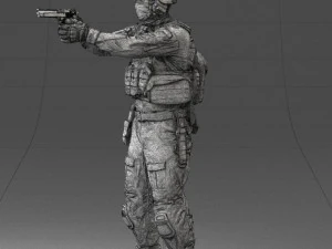 soldier 0510 3D Model