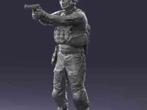 soldier 0510 3d print ready 3D Print Model