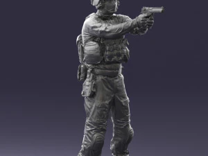 soldier 0510 3d print ready 3D Print Model