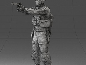soldier 0510 3d print ready 3D Принт Модель