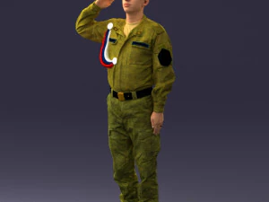 soldier0915 3D Model