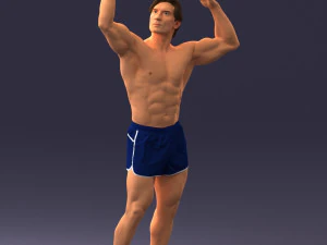 보디빌더0917 3D 모델