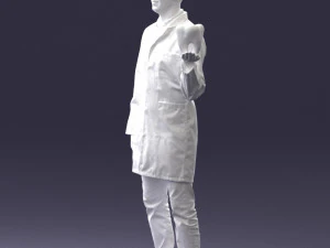 000088 Dentist Holding a Tooth 1030 3dp 3D Print Model