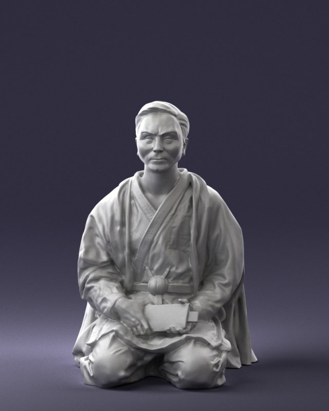 funakoshi guchin1205 Modelo 3D .c4d .max .obj .3ds .fbx .stl .blend 