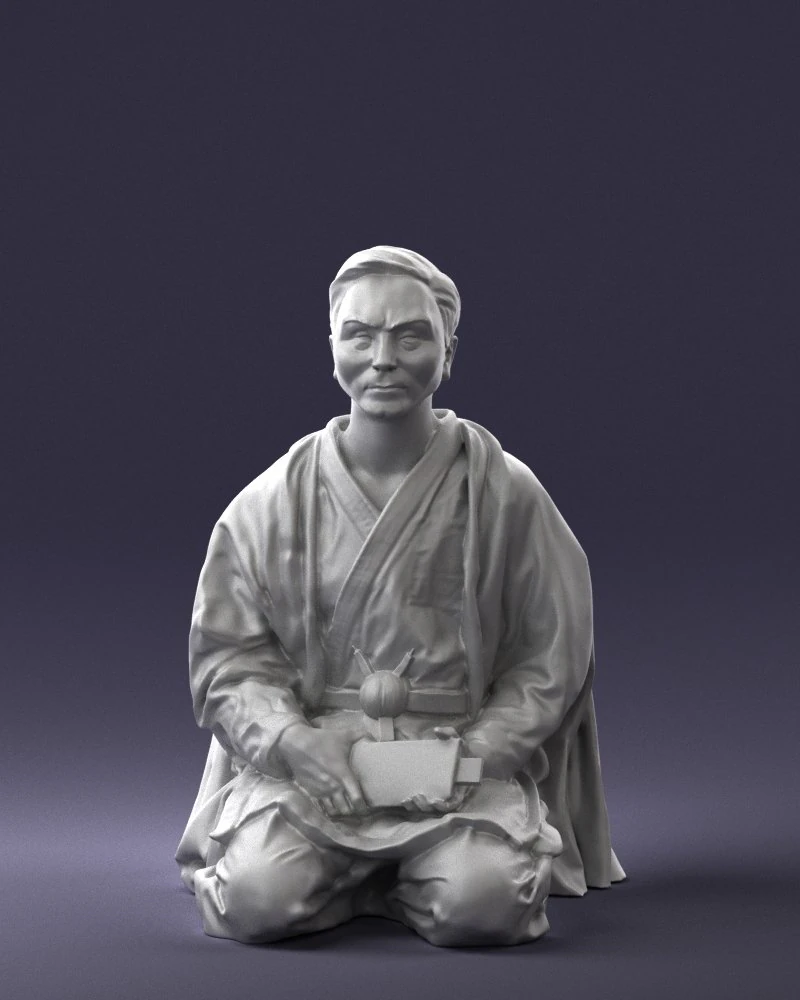 funakoshi guchin1205 3D Model .c4d .max .obj .3ds .fbx .stl .blend 