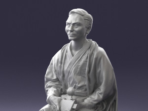 funakoshi guchin1205 Modelo 3D