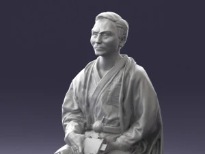 funakoshi guchin1205 3D Model