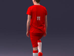 000097 Football Player 1212 3Dモデル