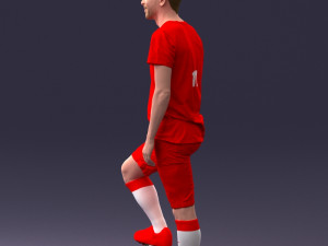 000097 Football Player 1212 3Dモデル