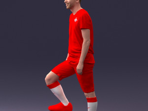 000097 Football Player 1212 3Dモデル