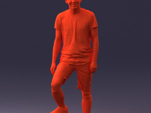 000097 Football Player 1212 3Dモデル