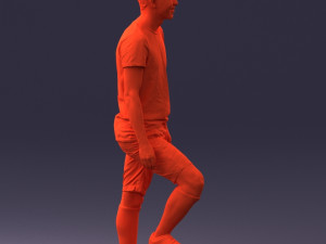 000097 Football Player 1212 3Dモデル