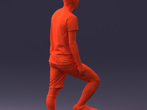 000097 Football Player 1212 3Dモデル