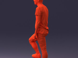 000097 Football Player 1212 3Dモデル