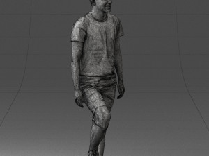 000097 Football Player 1212 3Dモデル