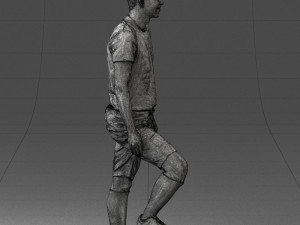 000097 Football Player 1212 3Dモデル