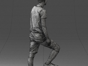 000097 Football Player 1212 3Dモデル