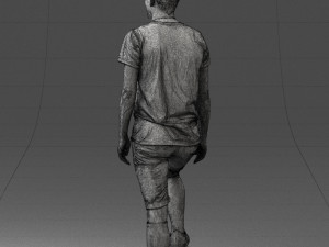 000097 Football Player 1212 3Dモデル