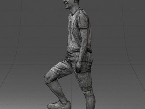 000097 Football Player 1212 3Dモデル