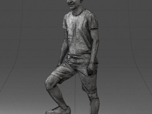 000097 Football Player 1212 3Dモデル