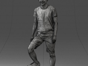 000097 Football Player 1212 3Dモデル