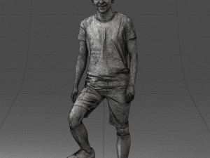 000097 Football Player 1212 3Dモデル