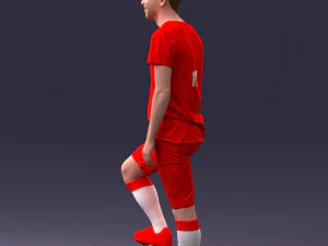 000097 Football Player 1212 3dp 3D Print Model