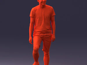 000097 Football Player 1212 3dp 3D Print Model