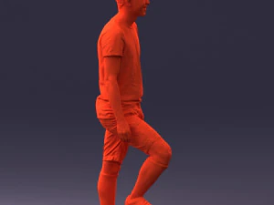 000097 Football Player 1212 3dp 3D Print Model