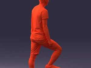 000097 Football Player 1212 3dp 3D Print Model