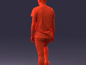 000097 Football Player 1212 3dp 3D Print Model