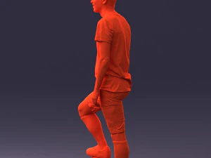 000097 Football Player 1212 3dp 3D Print Model