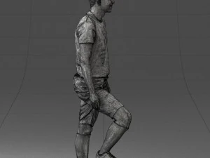 000097 Football Player 1212 3dp 3D Print Model
