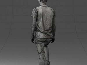000097 Football Player 1212 3dp 3D Print Model