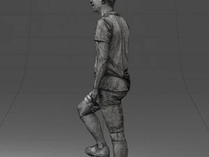 000097 Football Player 1212 3dp 3D Print Model