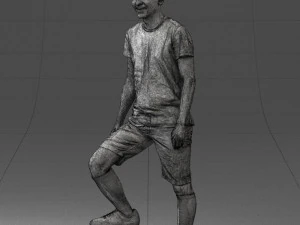 000097 Football Player 1212 3dp 3D Print Model