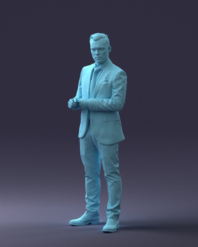 Businessman 0607 3D Модель In Мужчина 3DExport