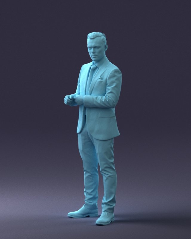Businessman 0607 3D Модель In Мужчина 3DExport