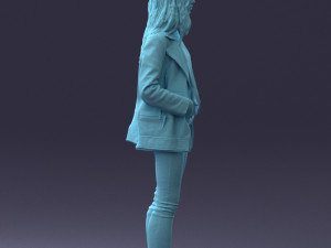 000125 Fashion girl 0425 3D Модель
