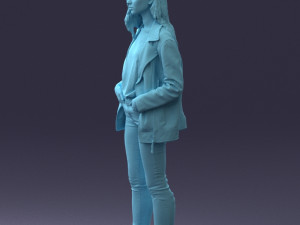 000125 Fashion girl 0425 3D Модель